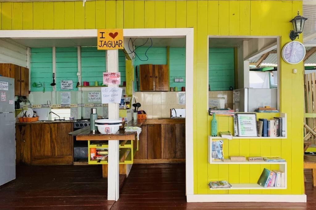 El Jaguar Hostel โบกัสทาวน์ ภายนอก รูปภาพ
